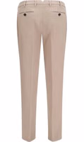 Beige Cotton Casual Pants 2