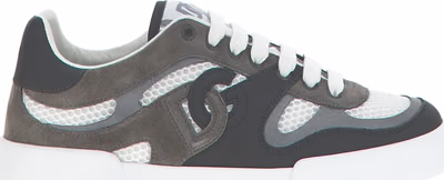 Gray Calfskin Athletic Sneakers