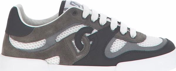 Gray Calfskin Athletic Sneakers