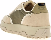Multicolor Nylon Low Top Sneakers 3