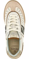 Beige Leather Sneakers 4