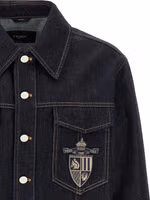 Blue Cotton Denim Jacket 3