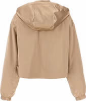 Brown Polyester Shell Jacket 2