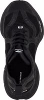 Black Polyester Athletic Sneakers 4