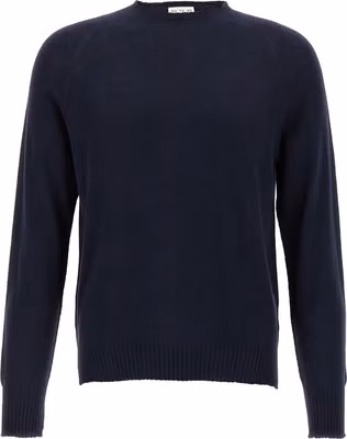 Blue Cotton Cardigan