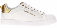 Gold Calfskin Low Top Sneakers 1