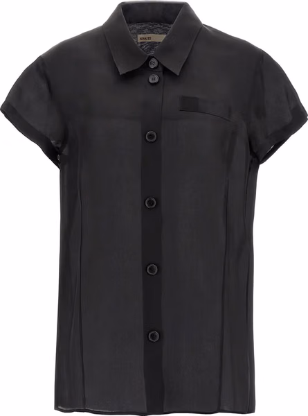 Black Silk Blouse