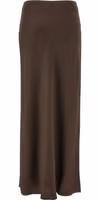 Brown Acetate Mini Skirt 2