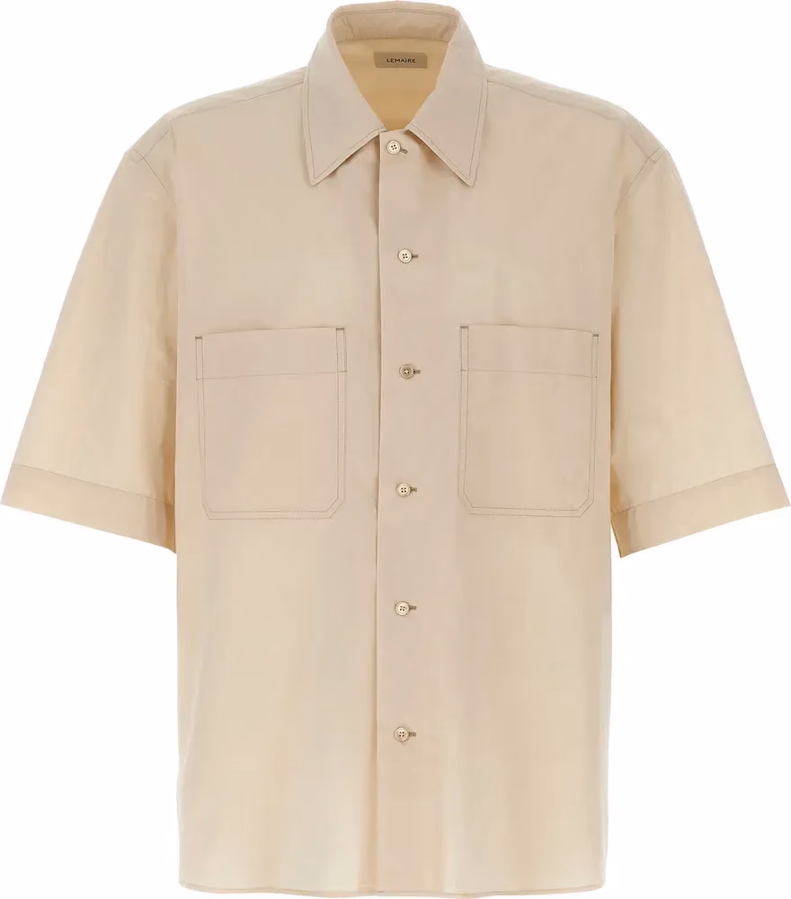 Beige Cotton Blouse