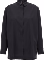 Black Nylon Blouse 1