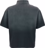 Gray Cotton Polo Shirt 2