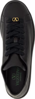 Black Calfskin Low Top Sneakers 4