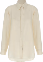 White Silk Blouse 1