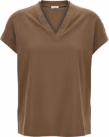Brown Cotton T-Shirt 1