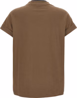 Brown Cotton T-Shirt 2
