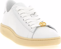 White Calfskin Sneakers 2