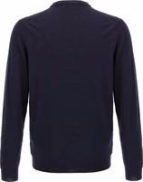 Blue Virgin Wool Cardigan 2