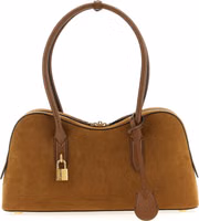 Brown Polyamide Shoulder Bag 1