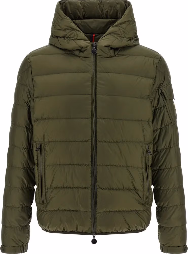 Bicolor Polyamide Full-Length Jacket