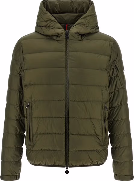 Bicolor Polyamide Full-Length Jacket