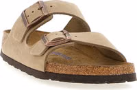 Brown Leather Slides 2