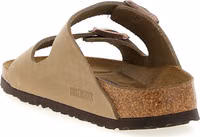 Brown Leather Slides 3