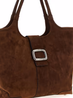 Brown Goatskin Tote Bag 3