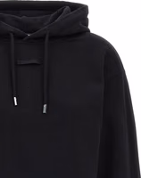 Black Cotton Hoodie 3