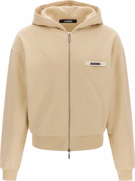 Beige Cotton Sweatshirt