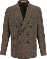 Brown Virgin Wool Blazer 1