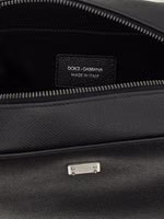 Black Calfskin Leather Wallet 4