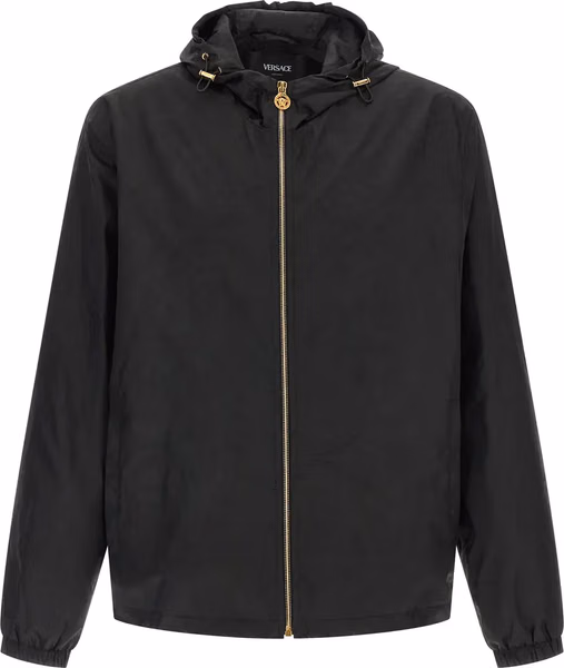 Black Nylon Shell Jacket