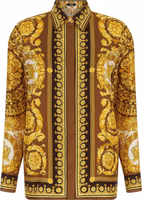 Gold Silk Blouse 1