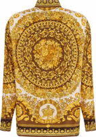 Gold Silk Blouse 2