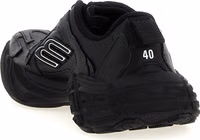 Black Calfskin Athletic Sneakers 3
