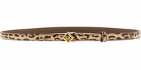 Multicolor Velvet Leather Regular Belt 1