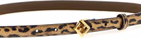 Multicolor Velvet Leather Regular Belt 3