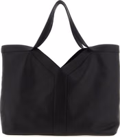 Black Calfskin Tote Bag 1