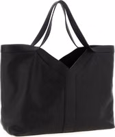 Black Calfskin Tote Bag 2