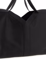 Black Calfskin Tote Bag 3