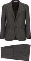 Brown Virgin Wool Two-Piece Suit 1