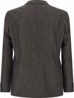 Brown Virgin Wool Two-Piece Suit 2