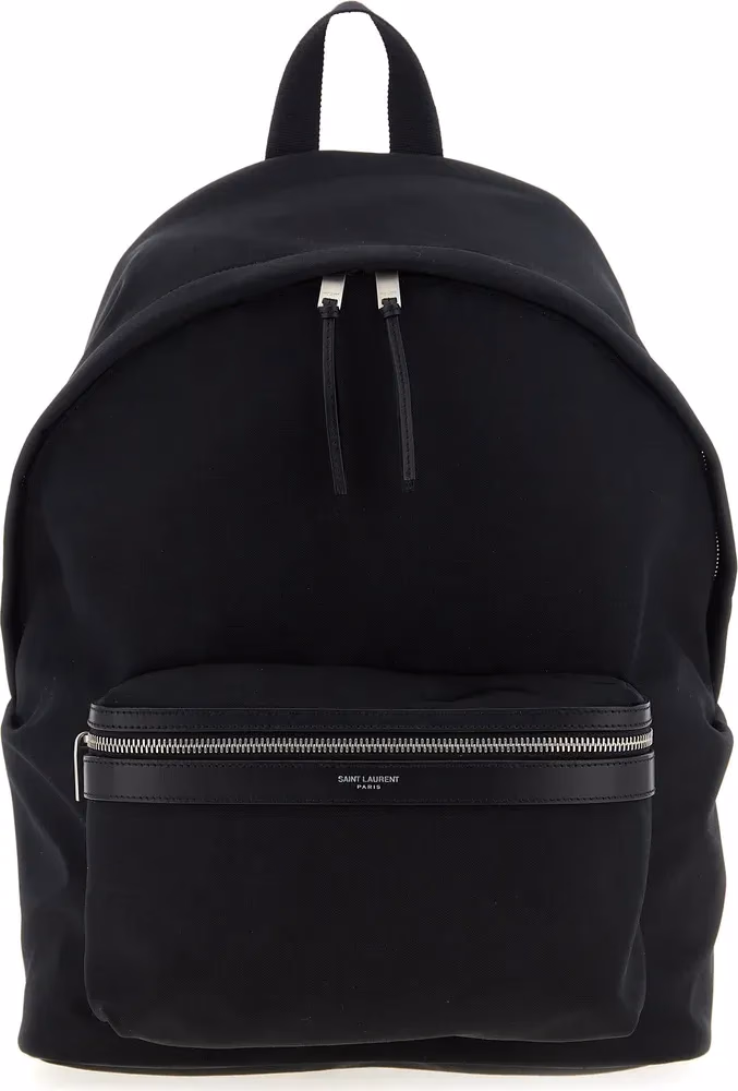 Black Polyamide Backpack