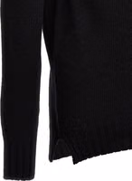 Black Virgin Wool Cardigan 4