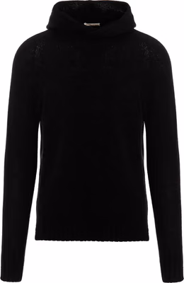 Black Virgin Wool Cardigan