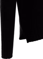 Black Virgin Wool Cardigan 4