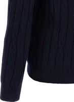 Blue Virgin Wool Polo Shirt 4