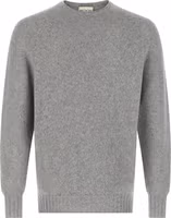 Gray Virgin Wool Cardigan 1