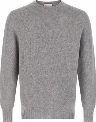 Gray Virgin Wool Cardigan