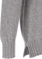 Gray Virgin Wool Cardigan 4